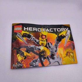 LEGO HERO FACTORY 6229 99% COMPLETE MISSING 2 PIECES (READ DESCRIPTION)
