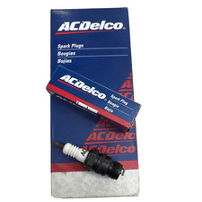 Set Of 8 Ac Delco R85ts Spark Plugs Nos New Old Stock