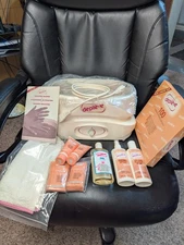 Depileve Paraffin Wax Warmer Kit Heater Set 3000ml Volume Professional For Salon