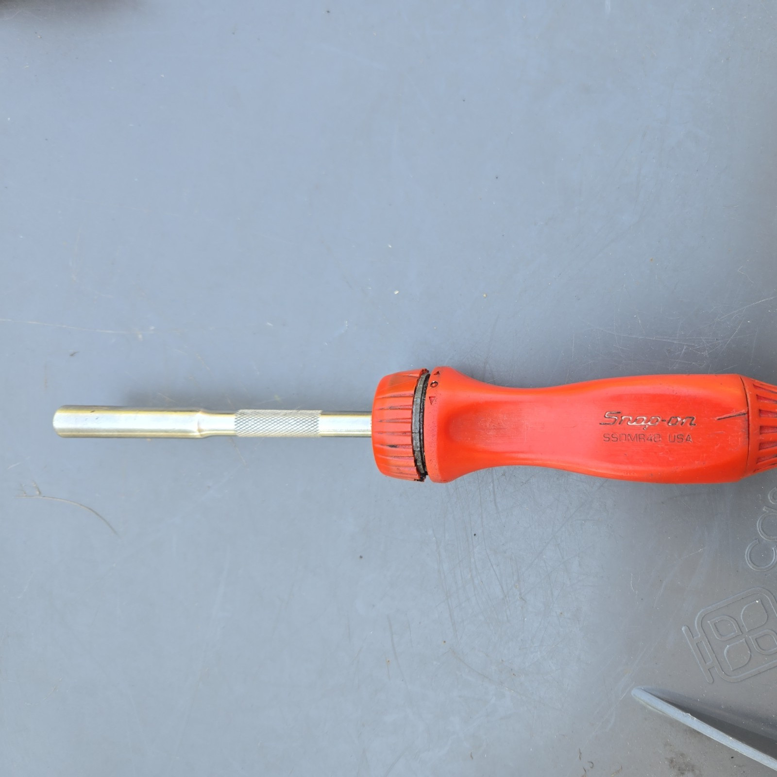 SNAP-ON Ratchet Driver SSDMR4B Red With Driver Bits