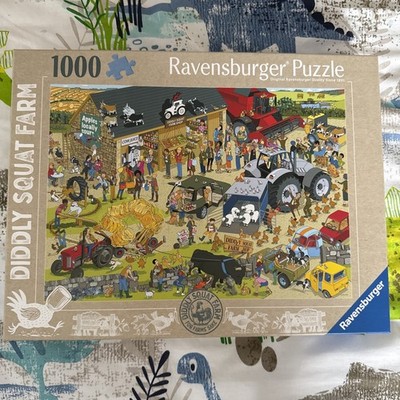 DIDDLY SQUAT FARM - EUTERCHAOS 1000-TEILIGES PUZZLE NEU & VERSIEGELT