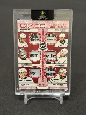 2022 THE CUP KOPITAR/DOUGHTY/QUICK/KEMPE/FIALA/DANAULT SIXES 2/2