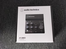 Audio-Technica AT-UMX3 USB Audio Mixer Compact Portable Professional