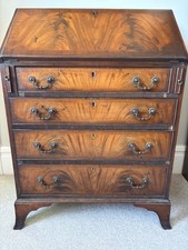 Antique Mahogany writing bureau / secretaire