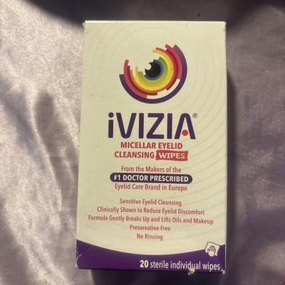 iVIZIA Micellar Eyelid Cleansing Wipes 20 EA