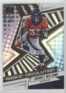2021 Panini Donruss Rookie Revolution Javonte Williams #REV-JWI RC