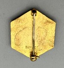 WWII 46th Infantry Division Headquarters DI Unit Crest Pin by Gemsco RARE — photo 2