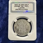 1945 George VI Half Crown — photo from another recent sale