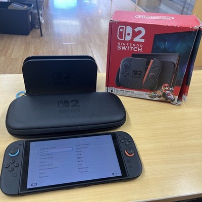 Nintendo Switch 2 Console with Dock and Portable Case Tested Working