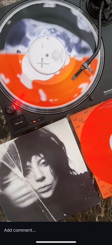 Lady Gaga – Mayhem - Liquid Orange & Black / etched Vinyl – Bad World   PRESALE Foto 4 de 4