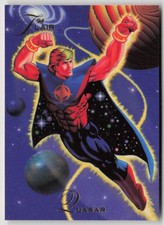 Fleer Flair 1994 Quasar Marvel Vintage Trading Card 66 Universal Guardian Card