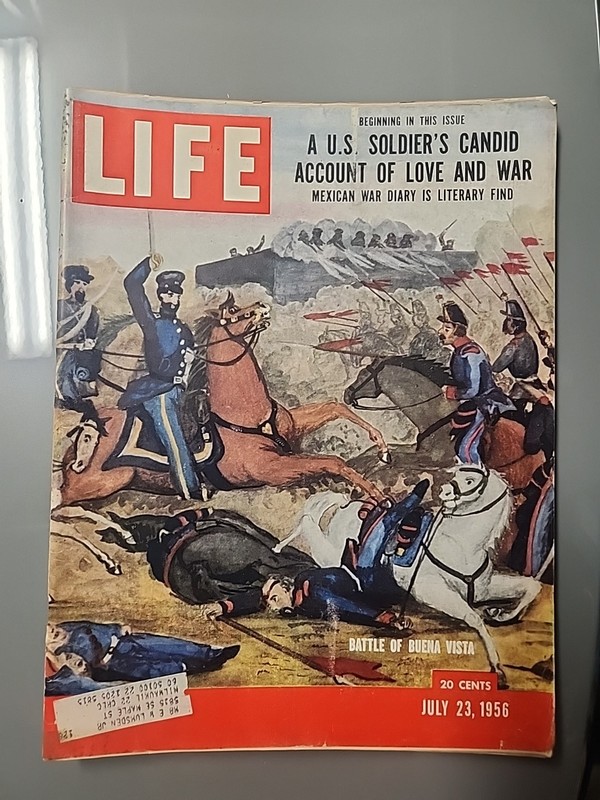 Life Magazine July 23 1956 70th Birthday Present Mexican War Diary
