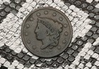 1837-P Coronet Liberty Head Large Cent w/1838 Head #1929 Capella Gal *Sweet* — photo 2