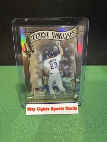 2026 Topps Finest Kirk Gibson Refractor (RAW)