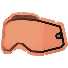 100 Percent Accuri 2/Racecraft 2/Strata 2 Dual Vented Replacement Goggle Lens |