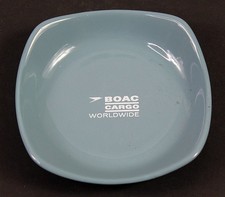 Wade Regicor BOAC Cargo Worldwide Airline Tray Trinket Dish Mid-Century Modern