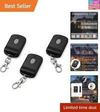 3-Pack 300MHz 10 dip Switch for Multicode Garage Gate Door Opener Remote Cont...