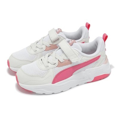 Puma Trinity Lite ACPlus PS White Pink Kids Preschool Casual Shoes 391480-16