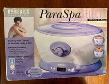 NEW Homedics Wax ParaSpa Select Heat Paraffin Bath Auto-On Timer