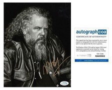 Sons Of Anarchy Mark Boone Junior Autograph 8x10 Photo ACOA