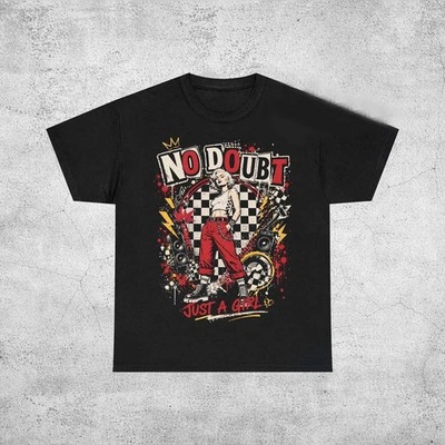 Vintage No Doubt Band Shirt, Gwen Stefani Retro 90s Rock Tee, No Doubt Music Fan