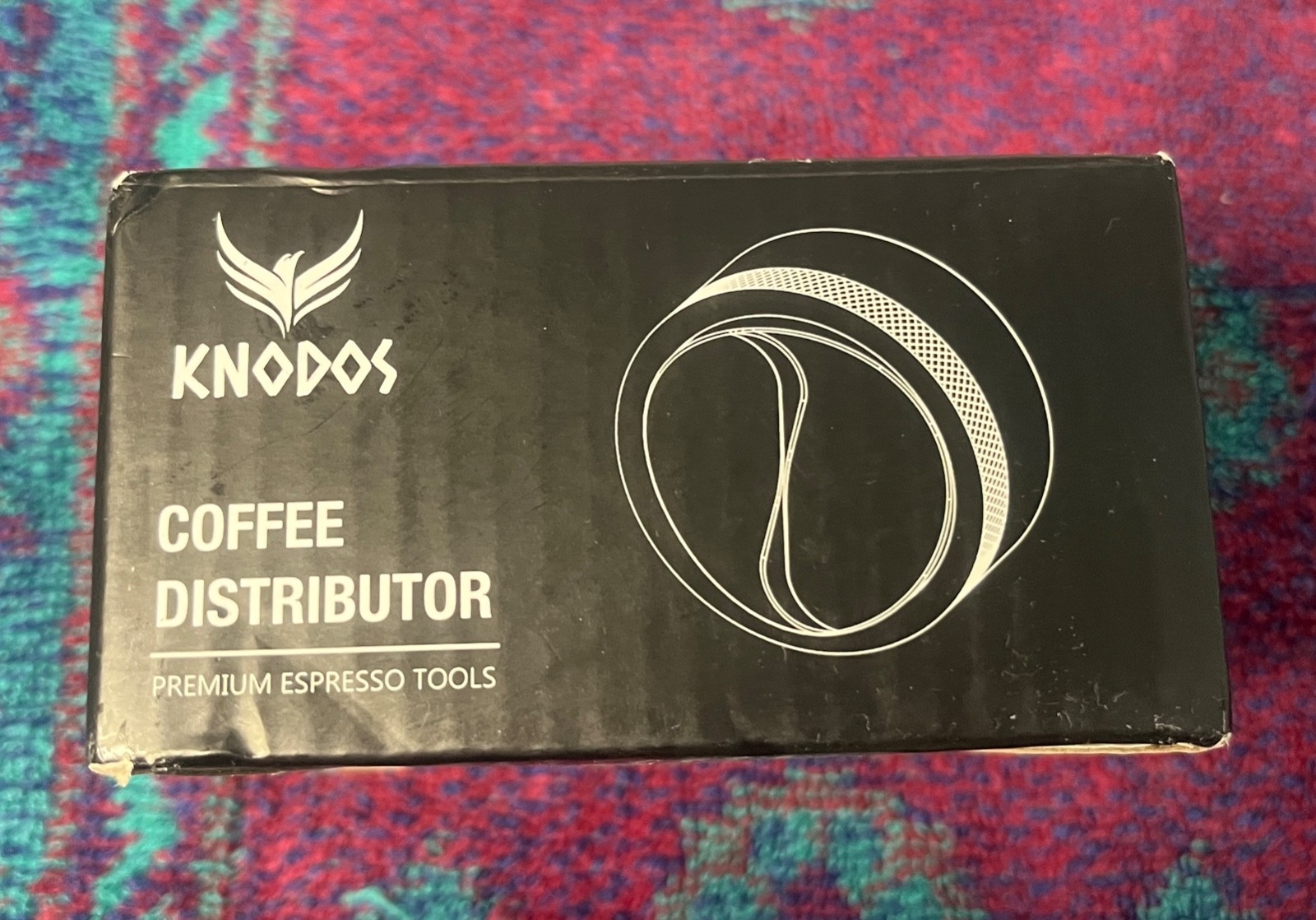 KNODOS 54mm Espresso Distribution Tool Walnut  Breville Espresso Machines NEW