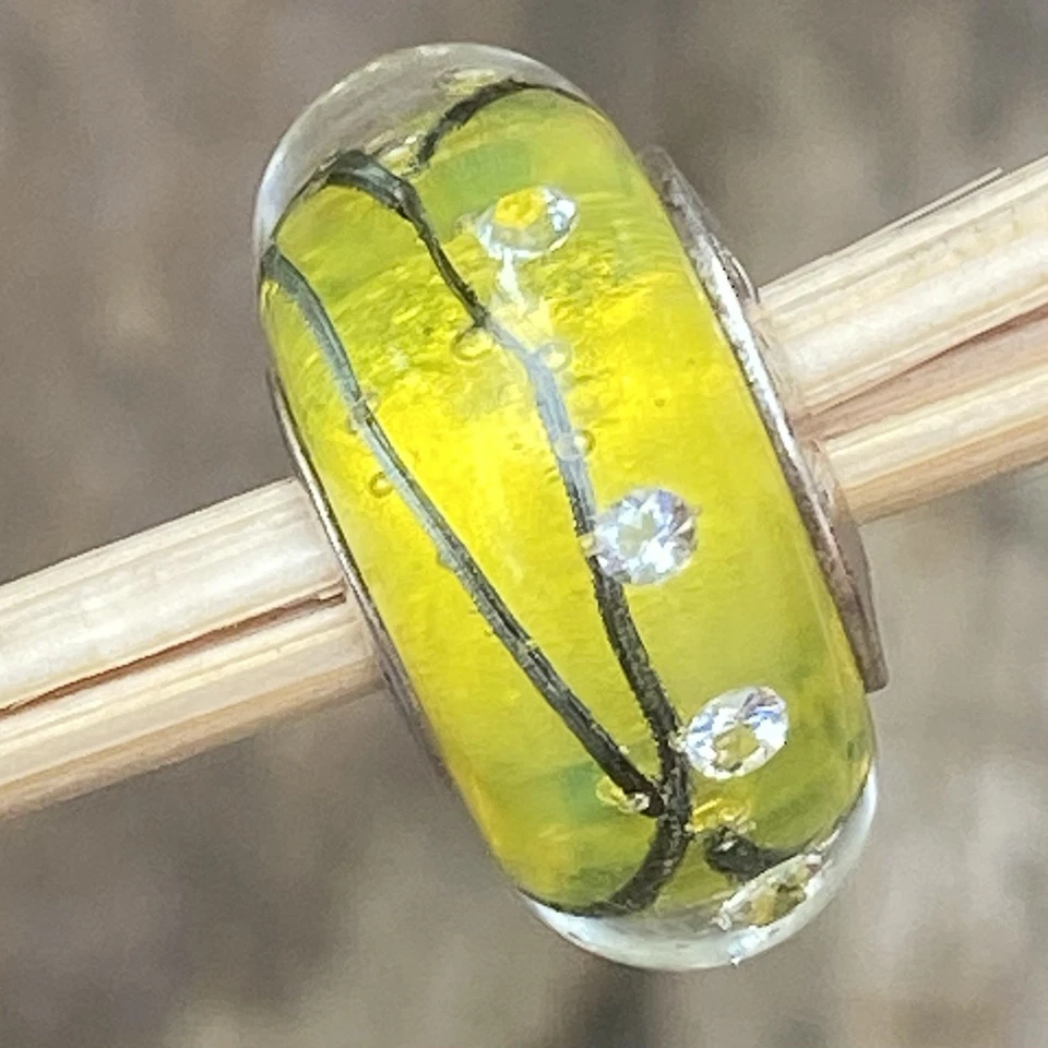 正品 Chamilia City Lights - 黄色钢制 #2116-0077 — 第 3/4 张图片