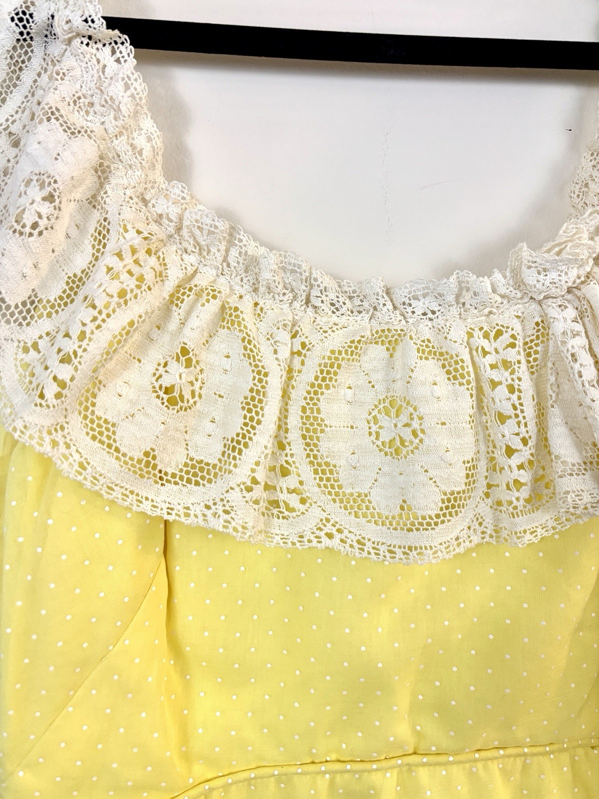 VINTAGE Flowerchild Hippie Boho GunneSax Style Ye… - image 20