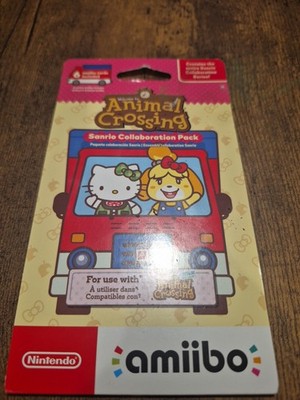 Nintendo amiibo Animal Crossing Sanrio Hello Kitty Collaboration Pack - 6 Cards 