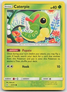 Caterpie 2/214 Common Sun & Moon Unbroken Bonds