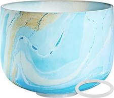 MEINL Sonic Energy Collection Crystal Singing Bowl Marble Crystal Singing Bowl