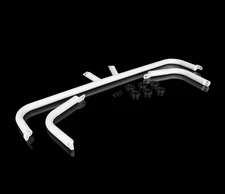 BRAUM Racing Gloss White Seat Belt Harness Bar Kit for Nissan Z33 350Z Coupe New