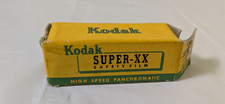 VINTAGE Kodak Super-XX 127 High Speed Panchromatic Film Open Box w/Instructions