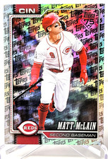 MATT McLAIN 2026 TOPPS 'FANATICS TOPPS FOIL #81 CINCINNATI REDS NEAR MINT