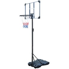 Portable Basketball Hoop Stand with Wheels For Kids Youth Adjustable Height