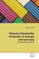 Tamar Kvintradze | Minority Shareholder Protection In Georgia And Germany | Buch