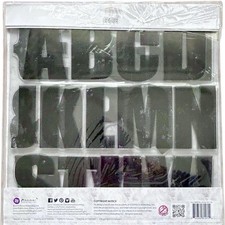 Iron Orchid Designs ALPHA 1 Decor Stamp IOD by Prima 12x12 RARE Retired 1st Gen