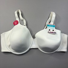 New Vanity Fair Smoothing Bra 44D Underwire Full Coverage 76528 Adjustable