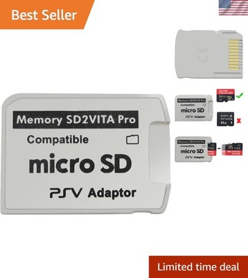 Ultimate SD2Vita 5.0 Adapter - Boost PS Vita Performance with MicroSD Upgrades