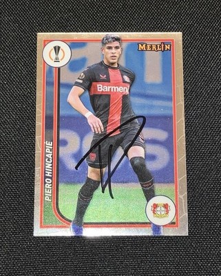 2023-24 Topps Chrome Merlin Bayer 04 Leverkusen Piero Hincapie