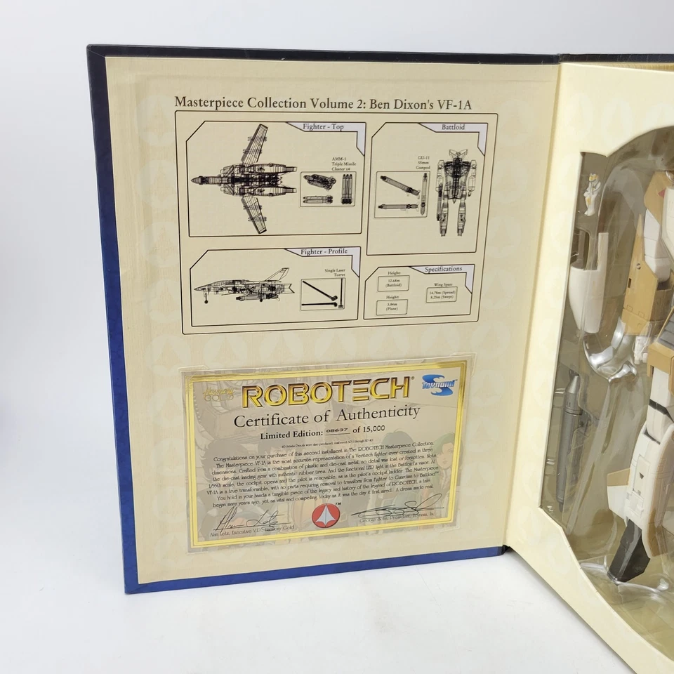 ¡Nuevo! COLECCIÓN OBRA MAESTRA ROBOTECH / MACROSS - Ben Dixon Vol. 2 VF-1A Foto 4 de 4