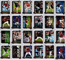 ARIZONA DIAMONDBACKS 2025 Topps Series 1 &amp; 2 - Base Team Set (24 Cards) Carroll+