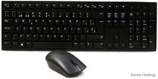 Dell Wireless Keyboard And Mouse - Wireless 2.4GHz - Spanish KM636-BK-LTN