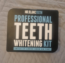 Mr Blanc Teeth No Peroxide Whitening Kit 3x5ml Gel Mouth Guard DL-Menthol