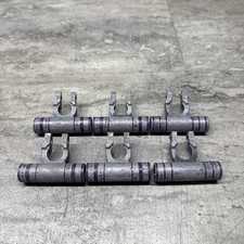 Lot Of 6 T&B BAC30FNBT Negative Battery Post Flag Terminal, 3/0 AWG, No Bolts