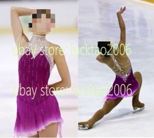New style Figure Skating Ice Skating Dress Costume Sparkle Best-selling 80002-1