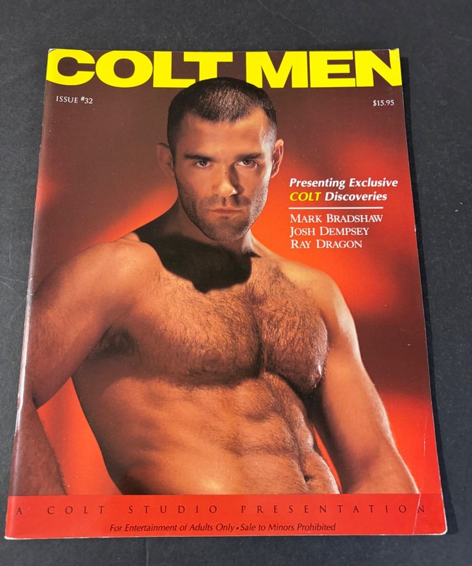VINTAGE COL,T STUDIO'S COLT MEN MAGAZINE #32 GAY INTEREST