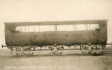 Great Western Railway GWR Postcard  Series 1 How our forefathers travelled......