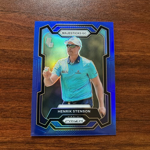 2024 Panini Prizm LIV Golf Henrik Stenson Blue Prizm /99 Majesticks GC