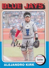 2024 Topps Heritage Baseball #186 Alejandro Kirk Toronto Blue Jays